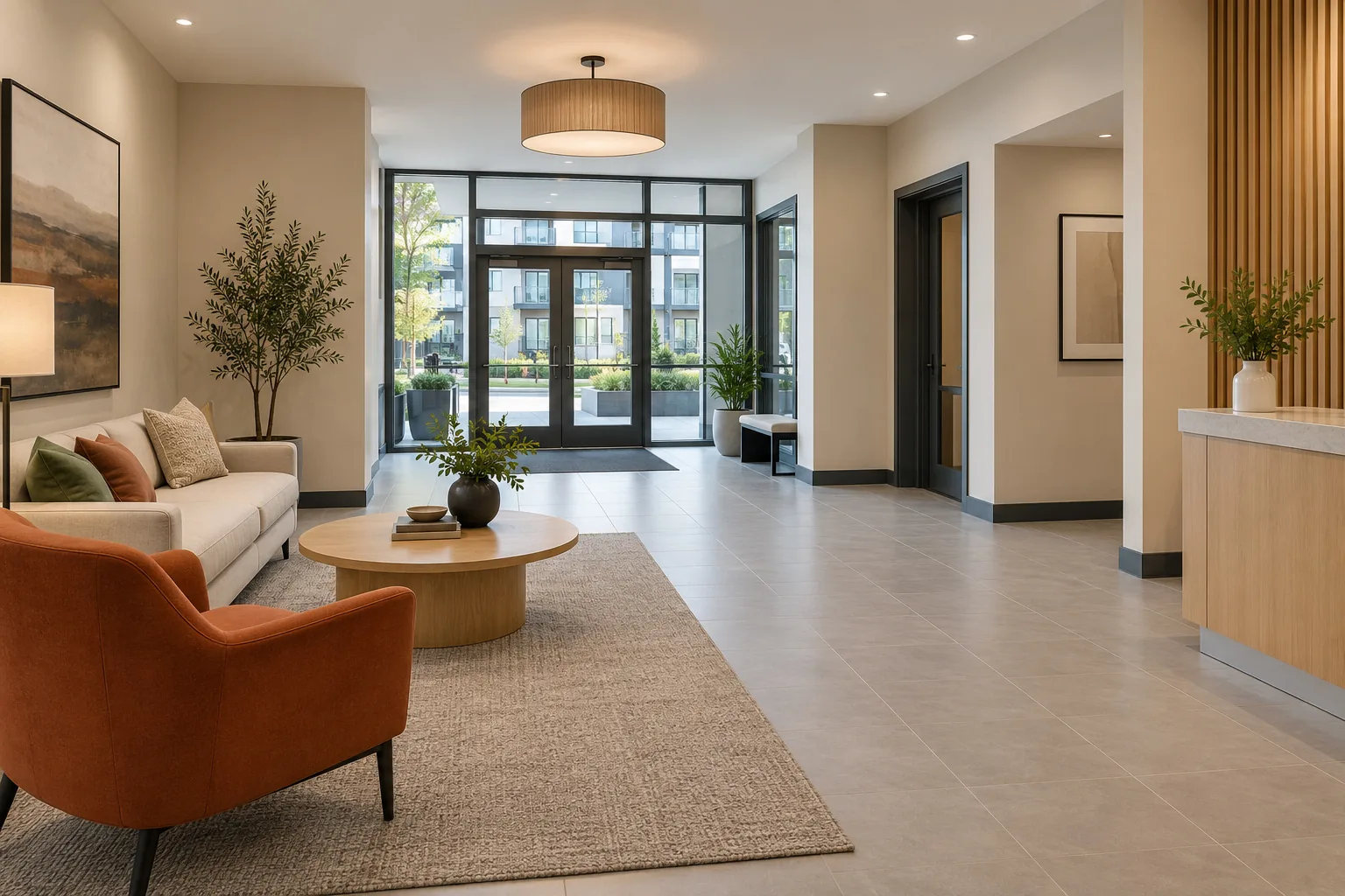 Illustrative finished interior from the company profile